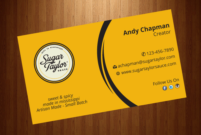 Diseño de Tarjeta de Presentación por harmi_199 para Eat Jackson | Diseño #3362996