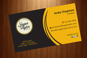 Diseño de Tarjeta de Presentación por harmi_199 para Eat Jackson | Diseño: #3363008