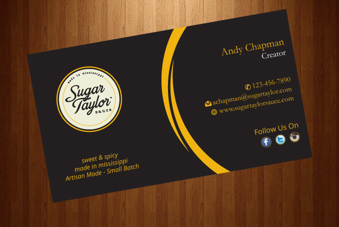 Diseño de Tarjeta de Presentación por harmi_199 para Eat Jackson | Diseño #3363027