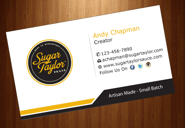 Diseño de Tarjeta de Presentación por harmi_199 para Eat Jackson | Diseño #3367932