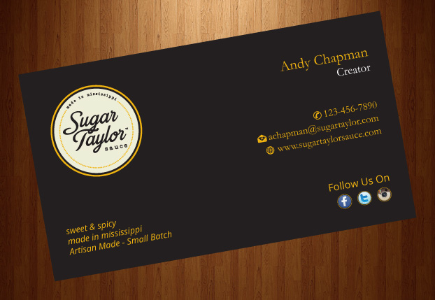 Business Card Design by harmi_199 for Eat Jackson | Design #3367937