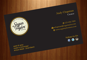 Business Card Design by harmi_199 for Eat Jackson | Design: #3367937