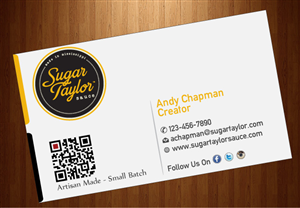 Business Card Design by harmi_199 for Eat Jackson | Design: #3367953