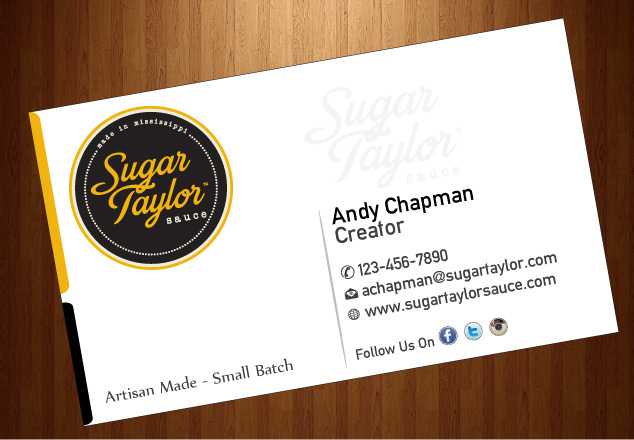 Business Card Design by harmi_199 for Eat Jackson | Design #3367957