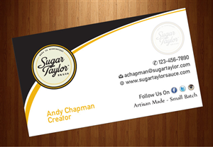 Business Card Design by harmi_199 for Eat Jackson | Design: #3367966