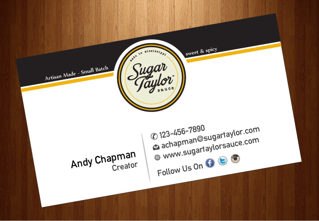Business Card Design by harmi_199 for Eat Jackson | Design #3367975