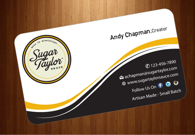 Business Card Design by harmi_199 for Eat Jackson | Design #3367979