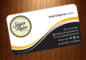 Business Card Design by harmi_199 for Eat Jackson | Design: #3367979