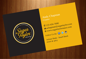 Business Card Design by harmi_199 for Eat Jackson | Design: #3367981