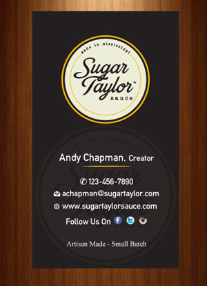 Business Card Design by harmi_199 for Eat Jackson | Design: #3368278