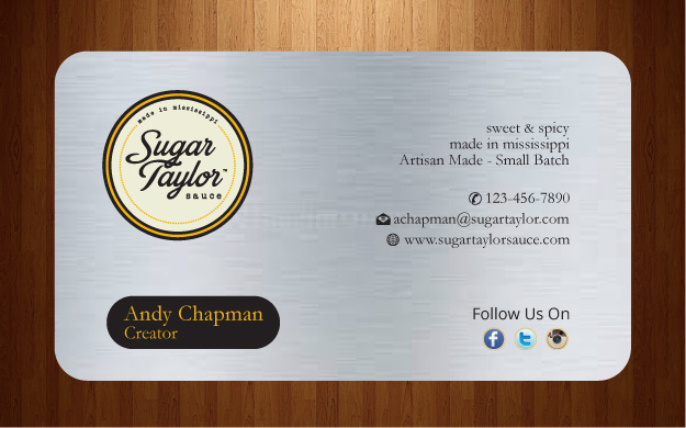 Business Card Design by harmi_199 for Eat Jackson | Design #3368280