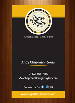 Business Card Design by harmi_199 for Eat Jackson | Design: #3368315