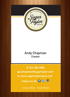 Business Card Design by harmi_199 for Eat Jackson | Design: #3368412