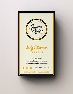 Diseño de Tarjeta de Presentación por stoodio.id para Eat Jackson | Diseño: #3363044