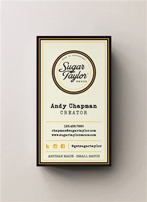 Diseño de Tarjeta de Presentación por stoodio.id para Eat Jackson | Diseño: #3370473