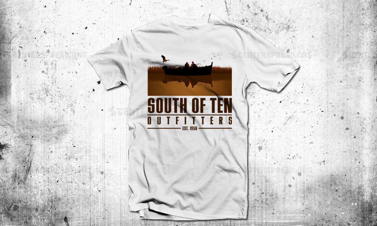 T-shirt Design by CENTERSPREAD for South Of Ten Outfitters | Design #3424860