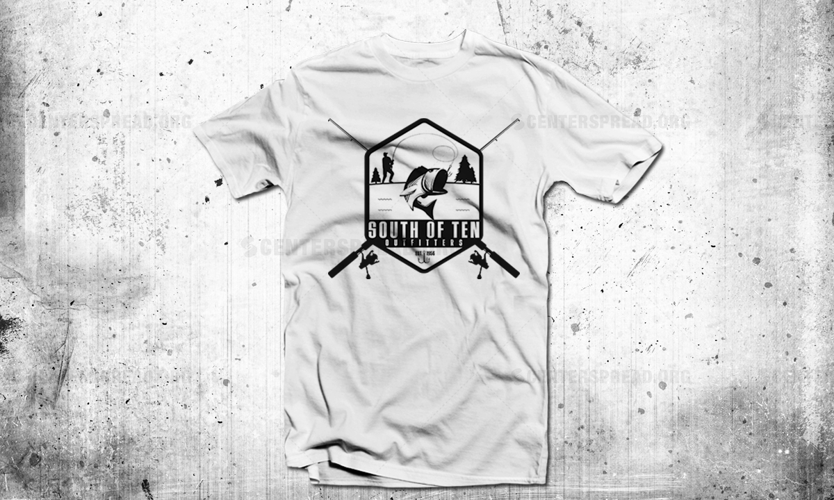 T-shirt Design by CENTERSPREAD for South Of Ten Outfitters | Design #3424869