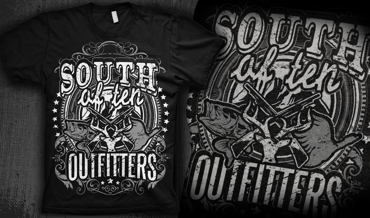 T-shirt Design by Mayonpx for South Of Ten Outfitters | Design #3418700