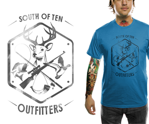 T-shirt Design by Kim Asuncion for South Of Ten Outfitters | Design #3370393