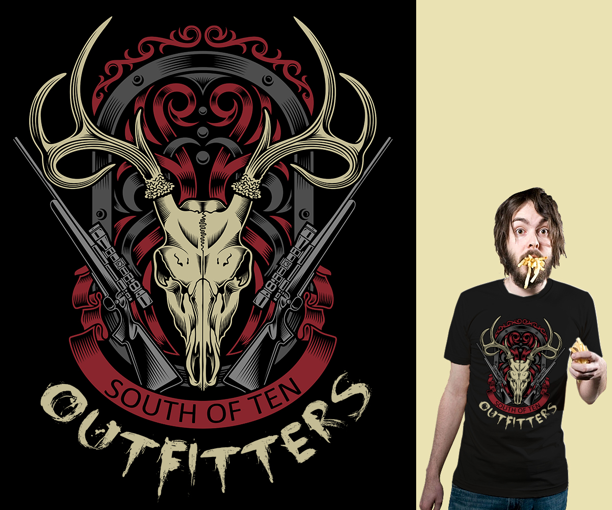 T-shirt Design by Kim Asuncion for South Of Ten Outfitters | Design #3374121