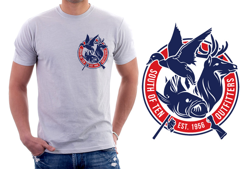 T-shirt Design by KC Salvador for South Of Ten Outfitters | Design #3370912