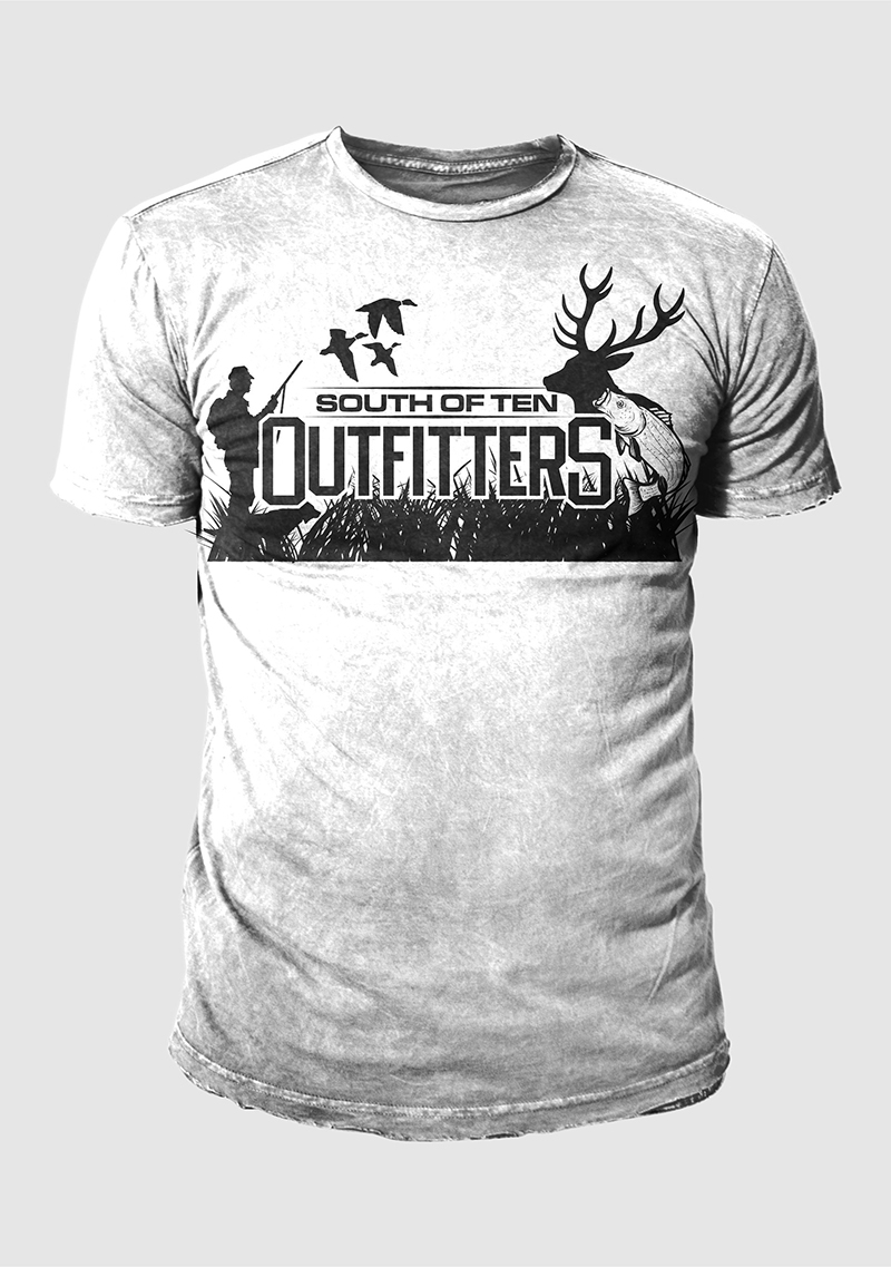 T-shirt Design by 777SKY for South Of Ten Outfitters | Design #3405984