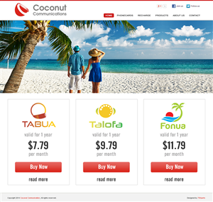 Wordpress Design by  M79 for Dialcom, Inc. | Design #3437697