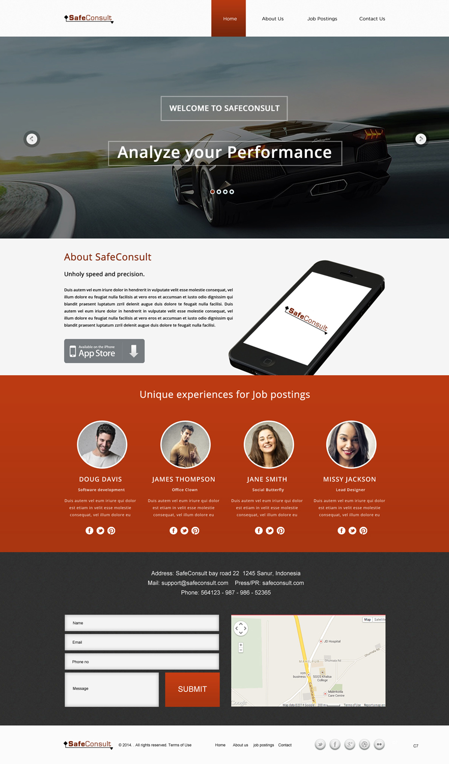 Web Design by pb for SafeConsult AS | Design #3382909