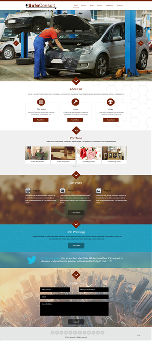 Web Design by pb for SafeConsult AS | Design: #3382914