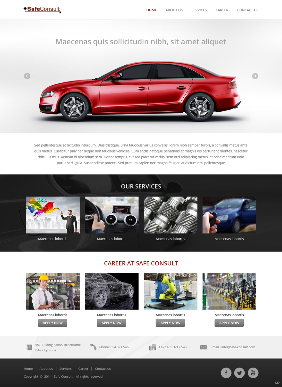Web Design by pb for SafeConsult AS | Design #3382941