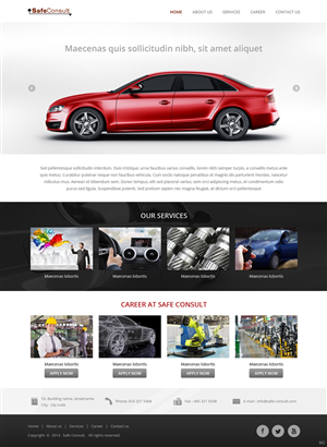Web Design by pb for SafeConsult AS | Design: #3382941