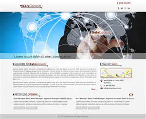Web Design by Sbss for SafeConsult AS | Design: #3380605