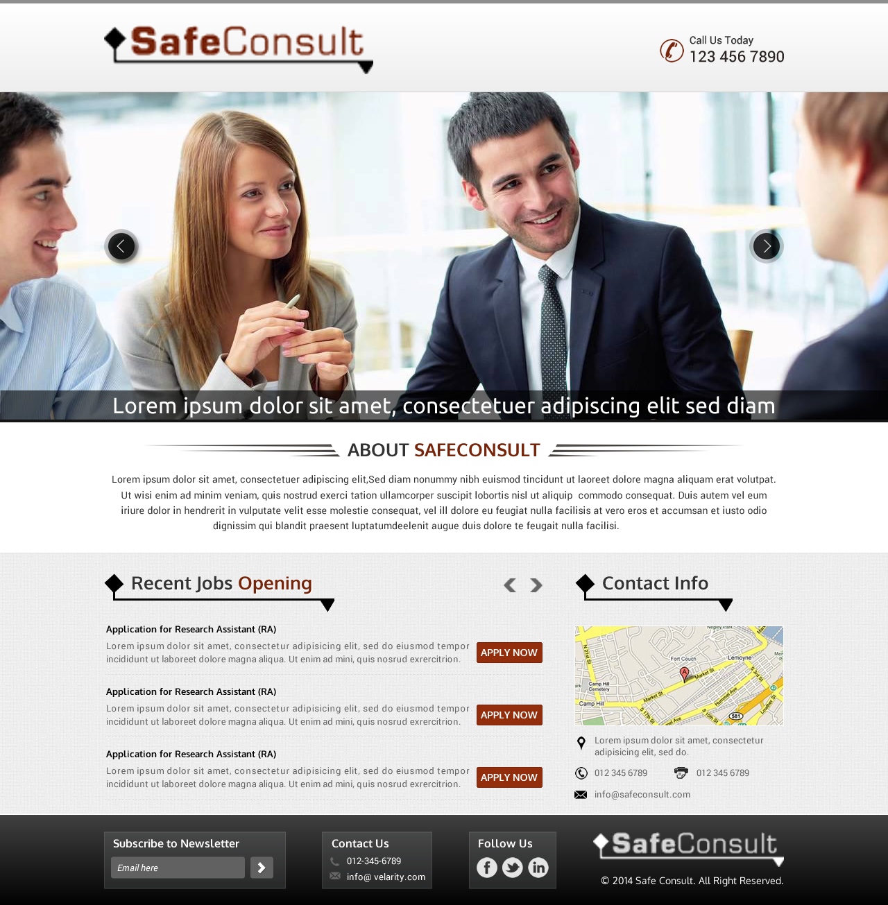 Web-Design von Sbss für SafeConsult AS | Design #3380626