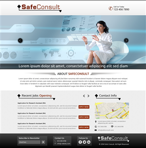 Web Design by Sbss for SafeConsult AS | Design: #3380630