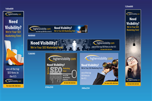Banner Ad Design by uk for HigherVisibility | Design: #3363425