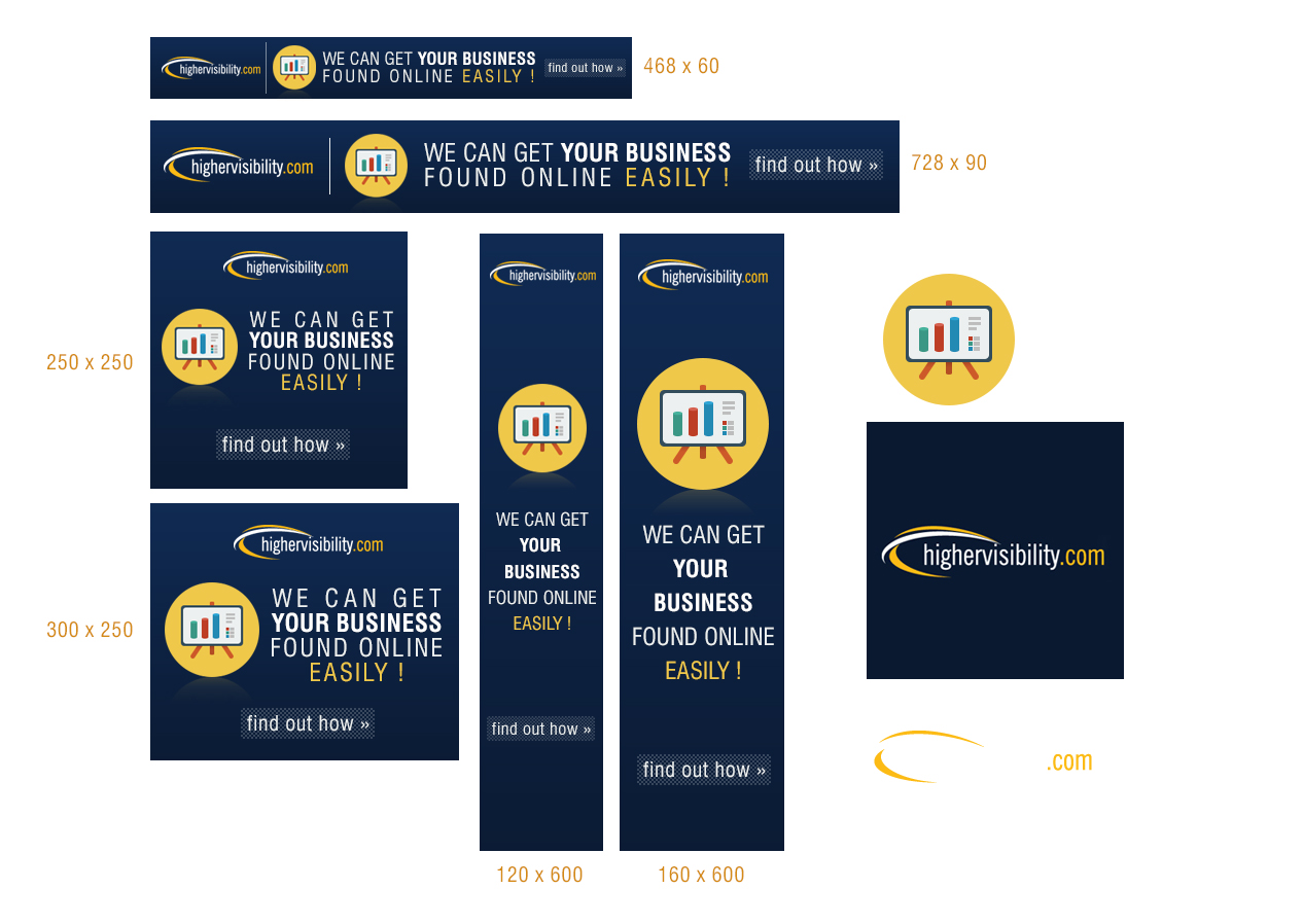 Banner Ad Design by inganerlang for HigherVisibility | Design #3363312