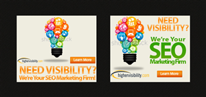 Banner Ad Design by KimballDesigns for HigherVisibility | Design: #3370142
