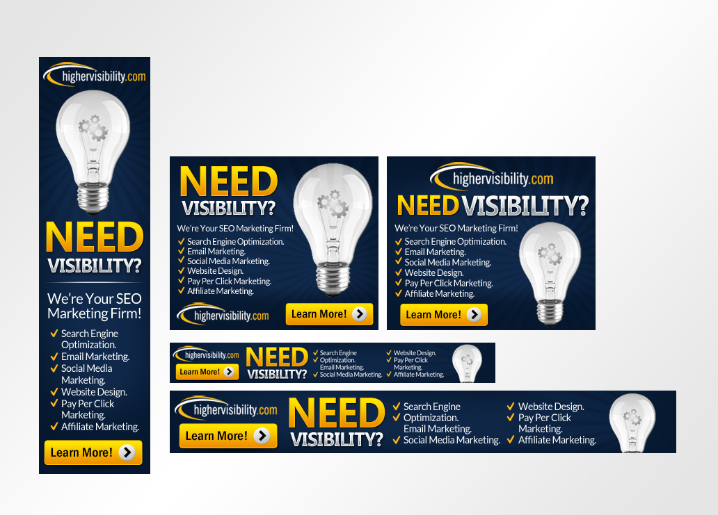 Banner-Design von MeMe Botrous für HigherVisibility | Design #3384183