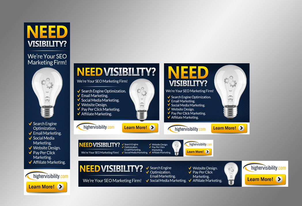 Design de Bannière  par MeMe Botrous pour HigherVisibility | Design #3384389