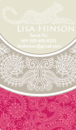 Design de Carte de Visite par ChloeLouiseLangford pour Lisa Hinson | Design #3373210