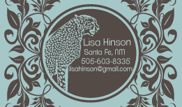 Visitenkarten-Design von ChloeLouiseLangford für Lisa Hinson | Design #3386802