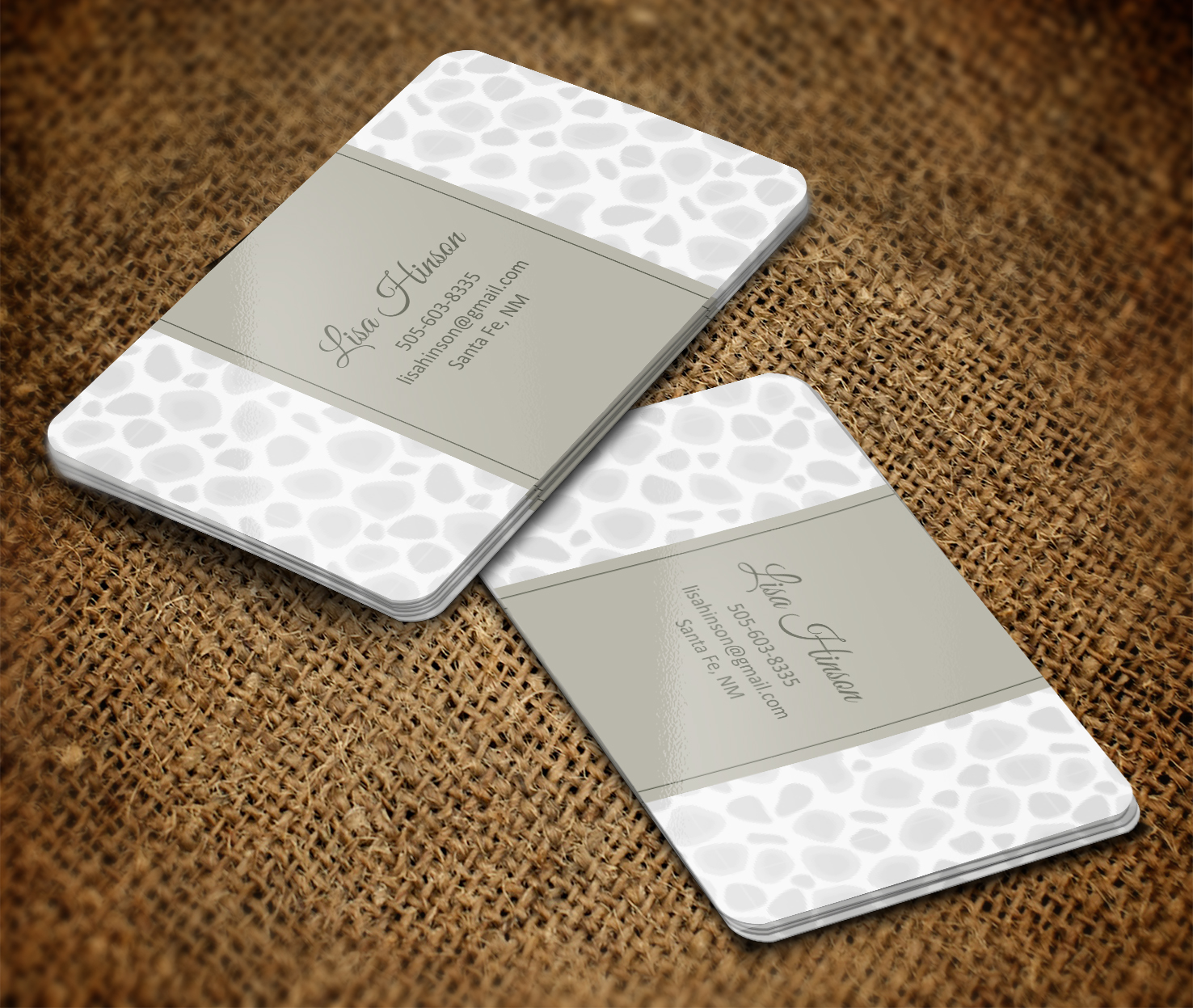 Design de Carte de Visite par pecas pour Lisa Hinson | Design #3385912