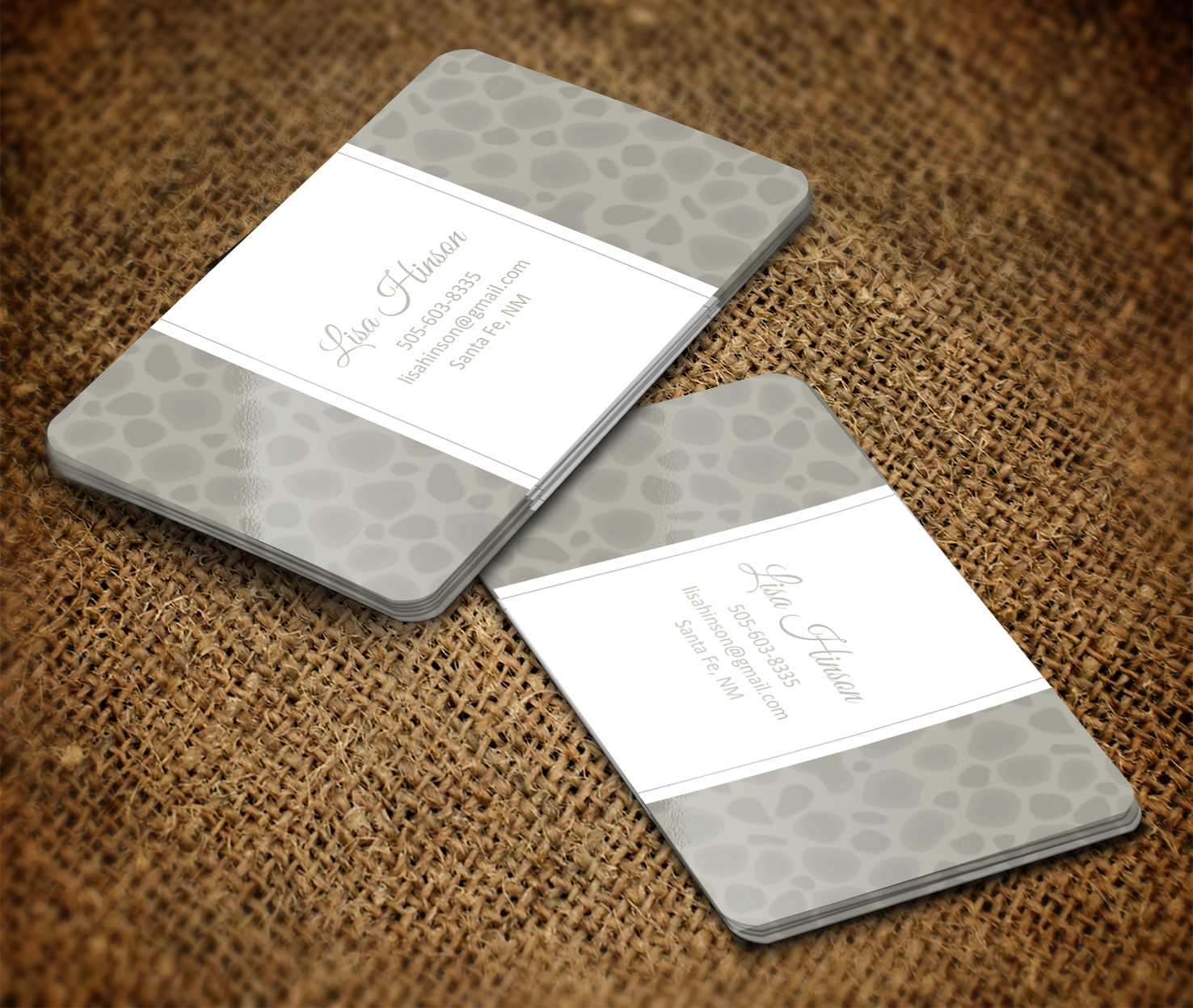 Design de Carte de Visite par pecas pour Lisa Hinson | Design #3385919