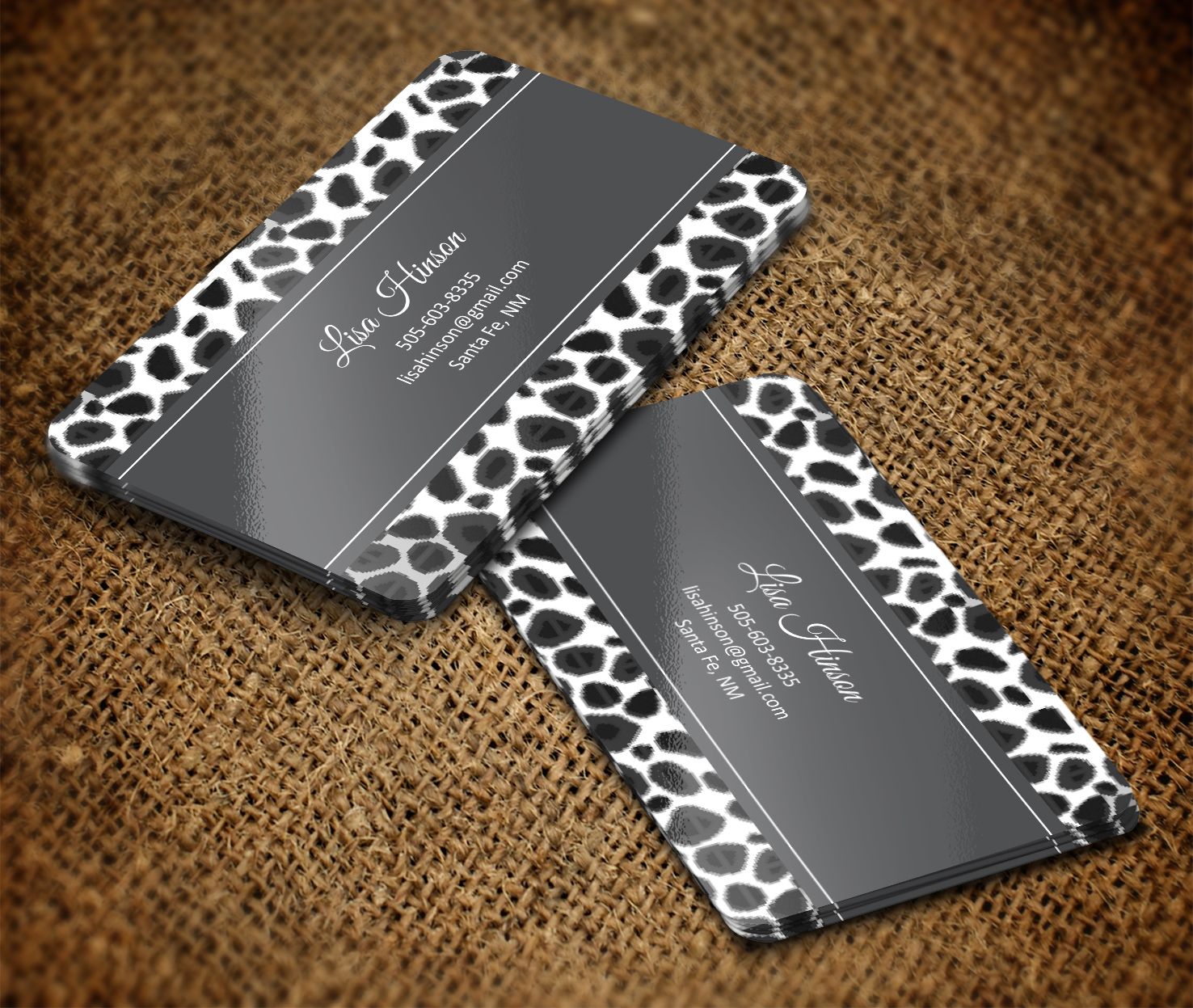 Design de Carte de Visite par pecas pour Lisa Hinson | Design #3386094