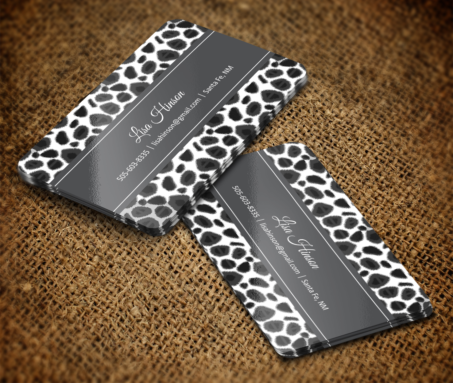 Design de Carte de Visite par pecas pour Lisa Hinson | Design #3386100