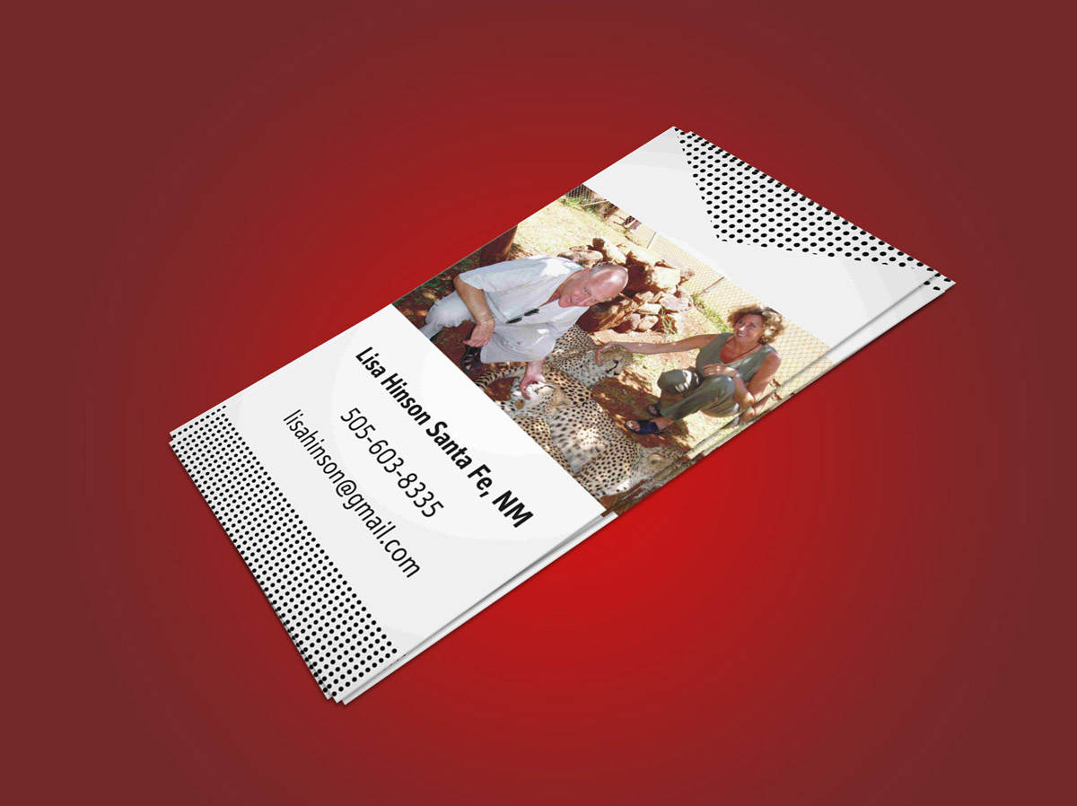 Design de Carte de Visite par INDIAN_Ashok pour Lisa Hinson | Design #3371151