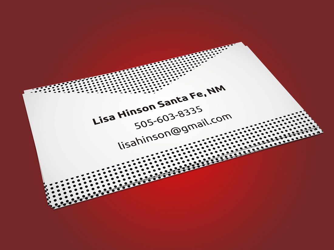Design de Carte de Visite par INDIAN_Ashok pour Lisa Hinson | Design #3384932