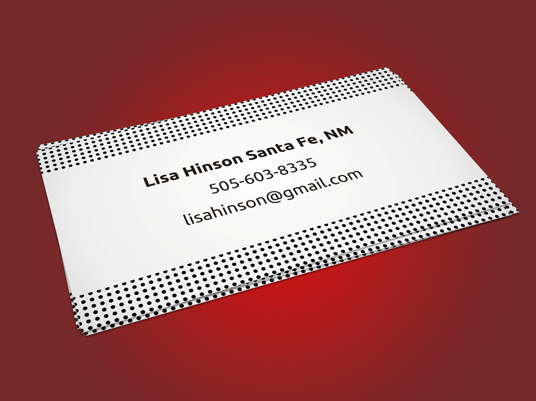 Design de Carte de Visite par INDIAN_Ashok pour Lisa Hinson | Design #3384935