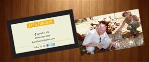 Design de Carte de Visite par harmi_199 pour Lisa Hinson | Design : #3370126