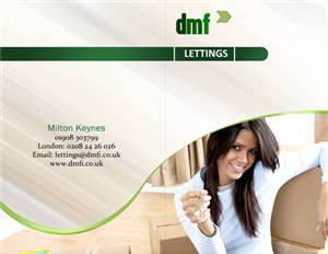 Design de Brochure par James Sylvester pour DMF SALES & LETTINGS | Design : #858761